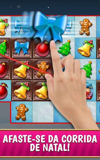 Jogo do Feriado de Natal Combinação de 3 Doces screenshot 1