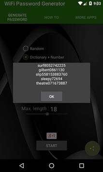 WiFi Password Generator screenshot 2