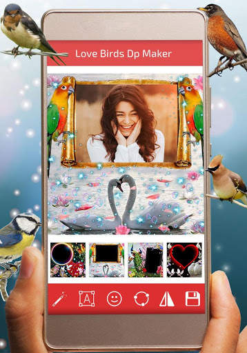 Love Birds DP for Insta/FB 3 تصوير الشاشة
