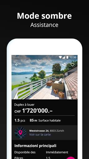 Homegate - appartements et maisons en Suisse screenshot 6