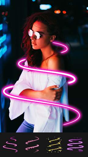 Neon Photo Editor screenshot 4