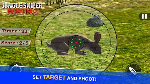 Jungle Sniper Hunting 3D screenshot 5