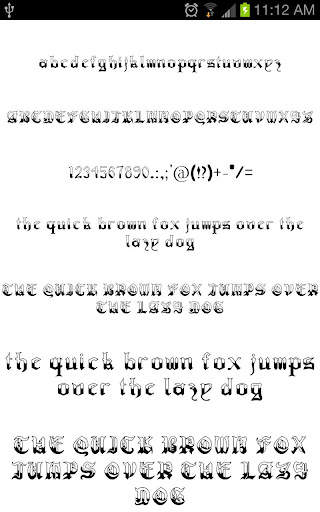 Old English Font Message Maker screenshot 4
