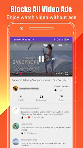Pure Tubex - Blocks Ads Video screenshot 1