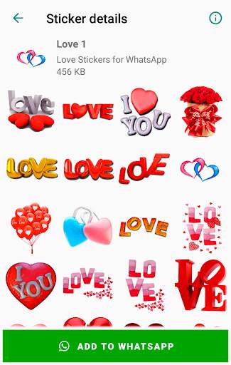 Love Stickers for WhatsApp ❤️❤️❤️ screenshot 6