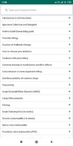AIIMS Antibiotic Policy screenshot 3