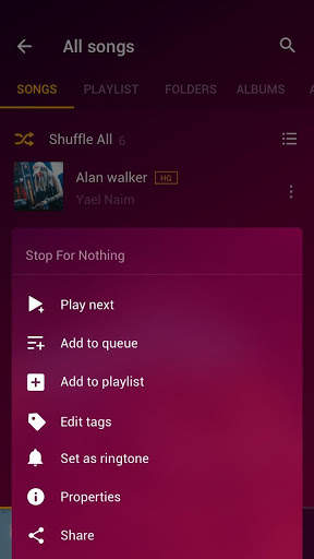 Music Player screenshot 3