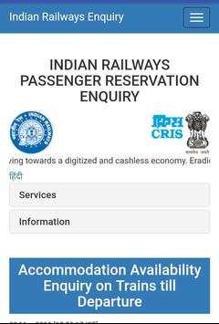 Indian Railway Enquiry screenshot 3