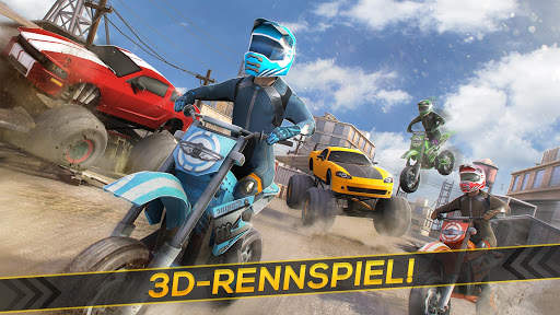 Real Motorrad Offroad Rennen screenshot 4