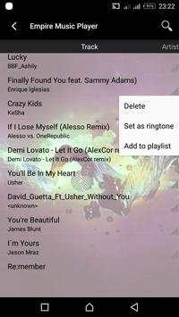 Empire Music Player screenshot 2