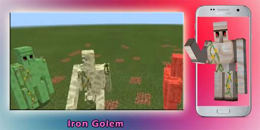 Iron Golem Mod Minecraft screenshot 1