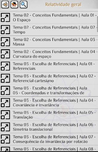 Física - Tutoriais - Palestras screenshot 7