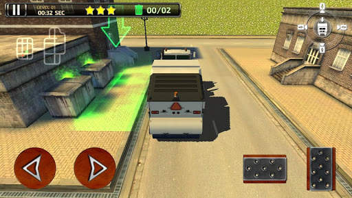 Garbage Truck Simulator 3D Rac screenshot 6