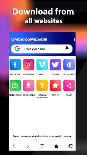 All Video Downloader HD  - Free HD Downloader screenshot 1