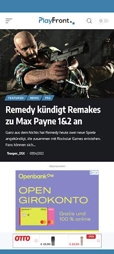 PlayFront - PS5 News & Magazin screenshot 1