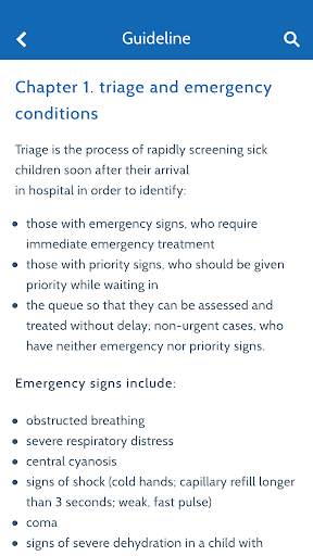 WHO Hospital Care for Children screenshot 4