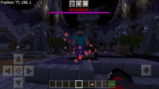 MCPE Herobrine Mod screenshot 2