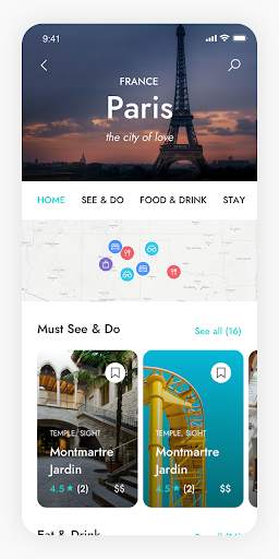 Golo - City Travel Guide by Flutter screenshot 2