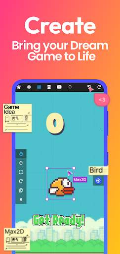Max2D: Game Maker, Game Engine 3 تصوير الشاشة