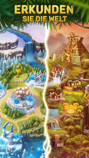 Solitaire: Der Schatz der Zeit screenshot 1