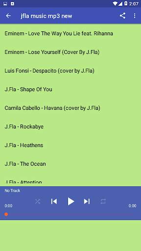 J.Fla Song Music Mp3 Collection screenshot 3