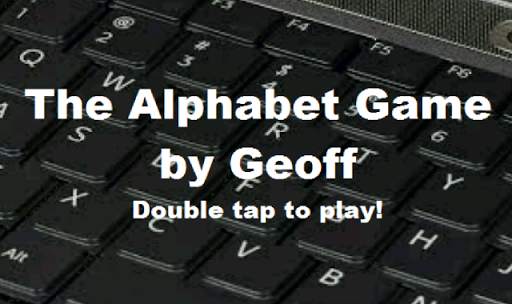 Alphabet Keyboard Trainer screenshot 1