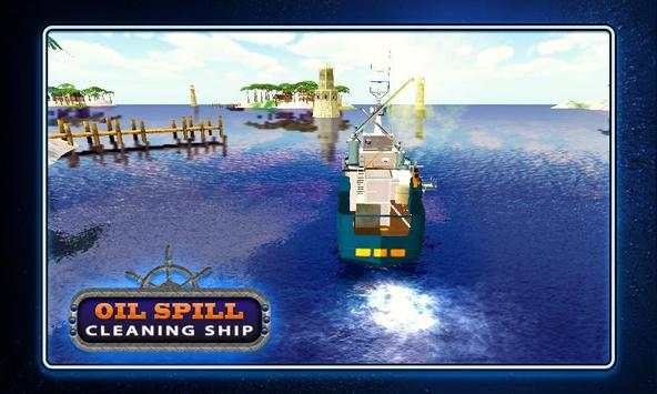 Oil Spill Cleaning Ship screenshot 11