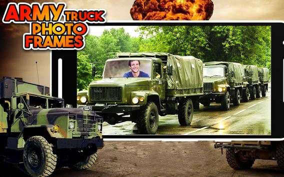 Army Truck Photo Frame - Army Vehicle Photo Frame screenshot 4