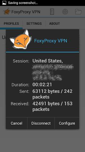 FoxyProxy VPN screenshot 2