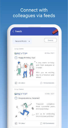 greytHR Cloud HR platform screenshot 7