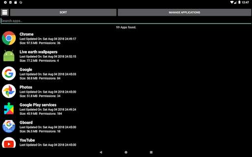 App Info Manager : Find, Save скриншот 5