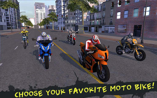 Furious Stadt Motorradrennen screenshot 2