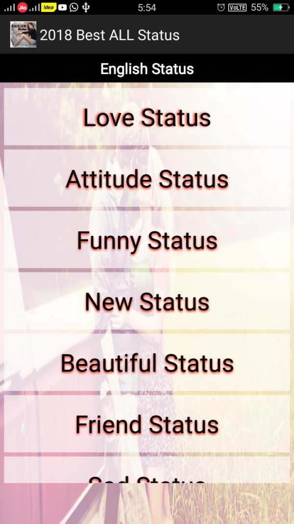 English Status 2020 screenshot 2