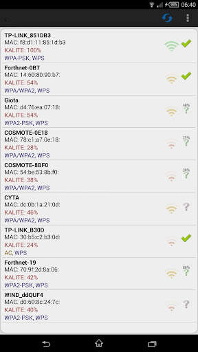 Wifi WPS Plus (Türkçe) screenshot 1