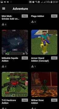Addons/Mods for Mincraft PE screenshot 2