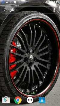 Car Wheel Live Wallpaper screenshot 3