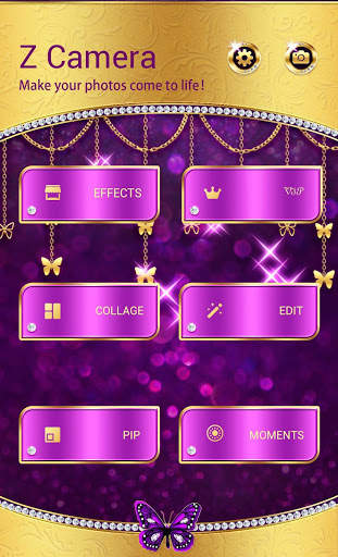 Z CAMERA ROYAL BUTTERFLY THEME screenshot 2