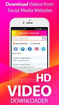 All Video downloader:  Free HD video downloader screenshot 1