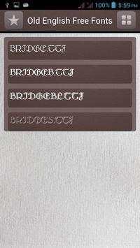 Old English Font Style скриншот 2