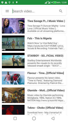 Nigerian Music Video screenshot 1