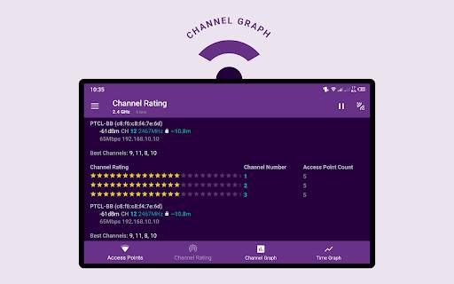 WiFi  Analyzer app 2021 screenshot 7