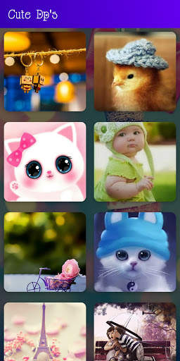 Cute DP's : Profile Pictures for Instagram (Reels) screenshot 2