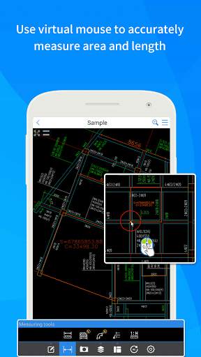CAD Reader-Fast Dwg Viewer and Measurement Tool screenshot 2