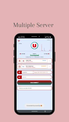 UXNET VPN screenshot 1