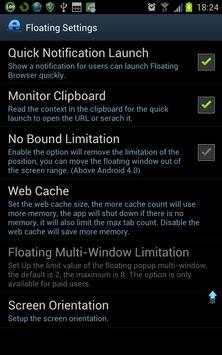 Floating Browser screenshot 4
