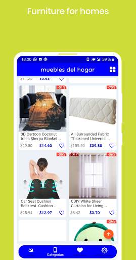 home furniture shopping app screenshot 1