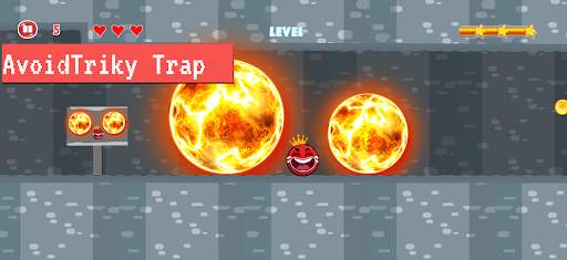 Ball V - Red Bounce Ball 5 screenshot 7