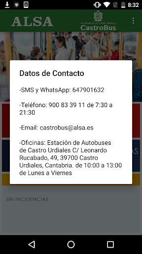 Autobuses Castro Urdiales 6 تصوير الشاشة