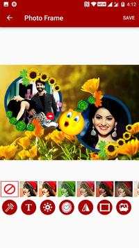 Flower Dual Photo Frames 5 تصوير الشاشة
