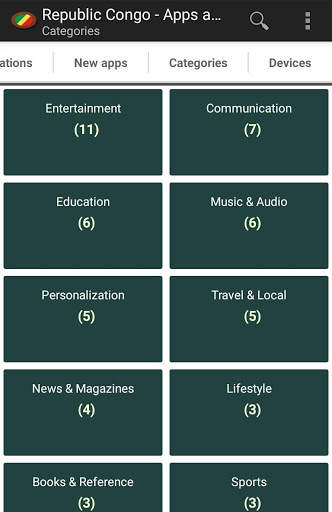 Republic Congo appstore screenshot 2